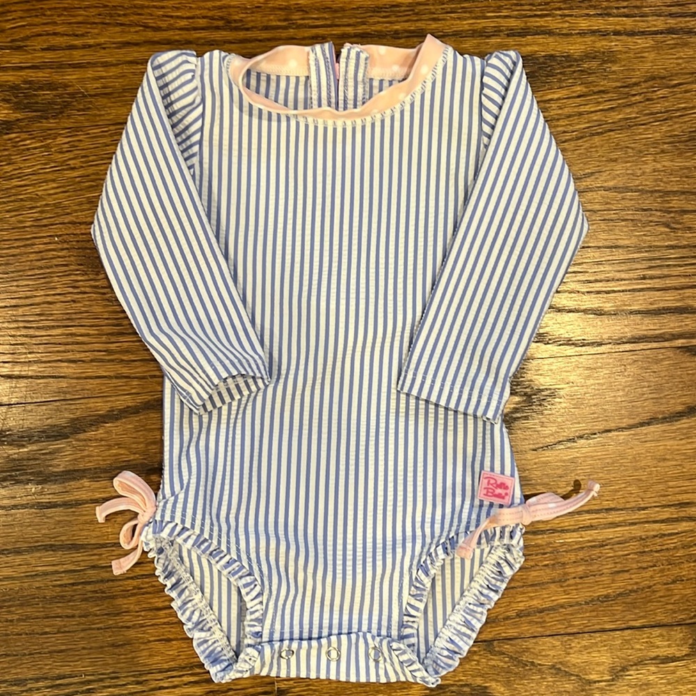 Ruffle Butts baby swimsuit, size 12-18M